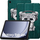Mbrojtëse tablet Tech-Protect Smartcase Sad Cat Galaxy Tab A9+ 11", funksion qëndrimi, jeshile