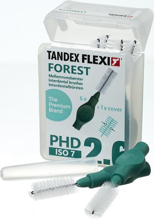 Furça ndërdhëmbore Tandex Flexi Medium Forest 2.6, 6 copë, të trasha