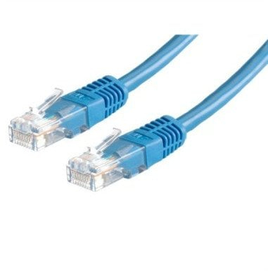 Kabllo rrjeti UTP Standard Patch Cord Cat 6, 10m, blu