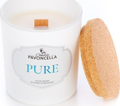 Qiri Continental Pure White Soy Candle, dyll soje 135g, i bardhë