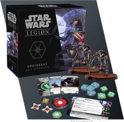 Lojë tavoline Star Wars Legion Droidekas, zgjerim njësie për lojën bazë, shumëngjyrëshe