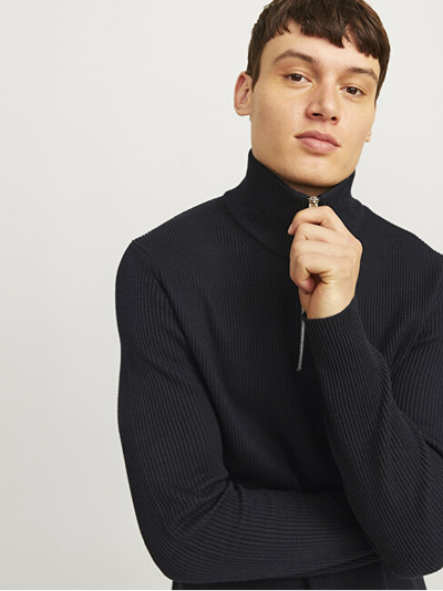 Duks për meshkuj Jack&Jones, i zi