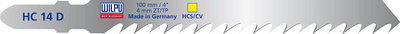Set sharra vertikale Wilpu HC 14 D, kërcell T, 5 copë