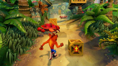 Игра Crash Bandicoot N. Sane Trilogy, PlayStation 4, колекција со 3 игри, шарена