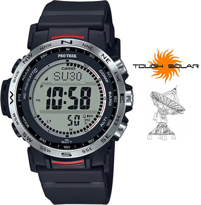 Orë për meshkuj Casio, e zezë