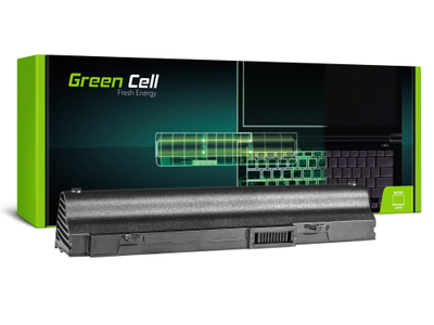 Bateri laptopi Green Cell për Asus Eee PC 1015 1215, 6600mAh, 11.1V, e zezë