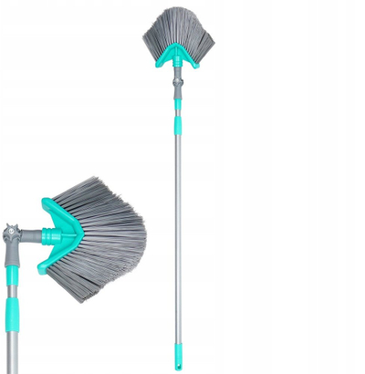 Fshesë teleskopike Vilde, me kokë trekëndore, 115-180 cm, gri