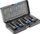 Set kokra goditëse Hogert Technik HT6R004, 1/2", 8 copë, e zezë