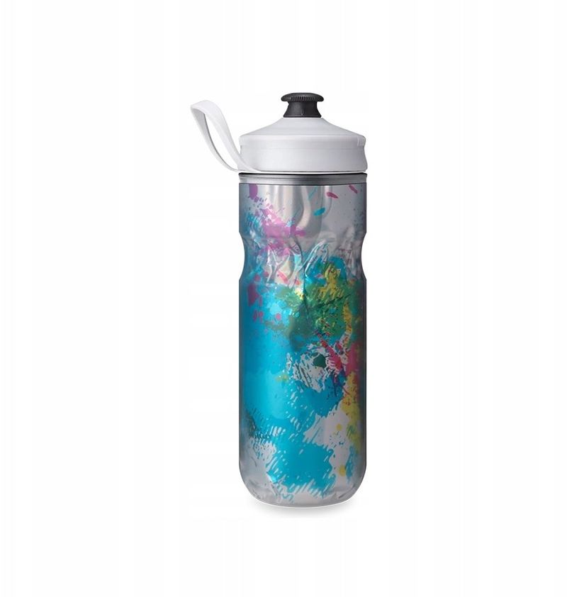 Shishe uji HydraPak Polar Bottle Sport, e izoluar, 600ml, shumëngjyrëshe