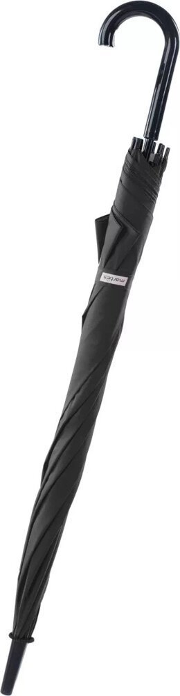 Çadër Martes Essentials Umbrella MS 92800602597, model i gjatë klasik, me mbulesë mbrojtëse, e zezë