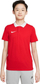 Bluzë polo për kalamaj Nike Dri FIT Park Jr CW6935 657, poliester, me teknologji Dri FIT, e kuqe me jakë të bardhë