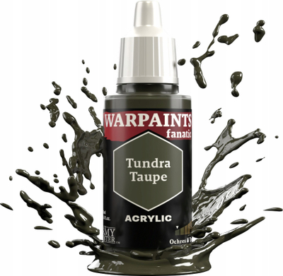 Акрилна боја The Army Painter Warpaints Fanatic Tundra Taupe, 18 ml, кафеава тауп