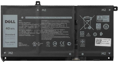 Bateri laptopi Dell JX6Y6, 11.25V, 40Wh, e zezë