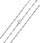 Zinxhir Brilio Silver Lambada 45cm, 471 086 00009 04 - 2.10 g