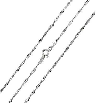 Zinxhir Brilio Silver Lambada 45cm, 471 086 00009 04 - 2.10 g