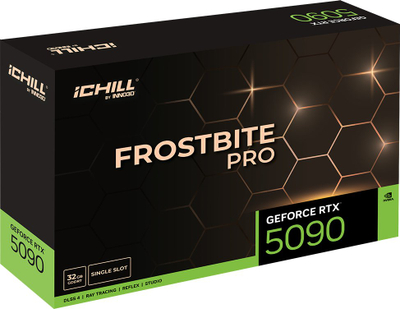 Kartë grafike Inno3D GeForce RTX 5090 iChill Frostbite Pro, 32GB GDDR7, PCI Express