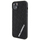 Kllëf telefoni Karl Lagerfeld 3D Rubber Multi Logo, për iPhone 15 Plus, gome e butë, i zi