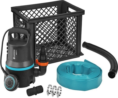 Set pompë zhytëse GARDENA Flood Set 9000, për ujë të ndotur, 9000 l/h