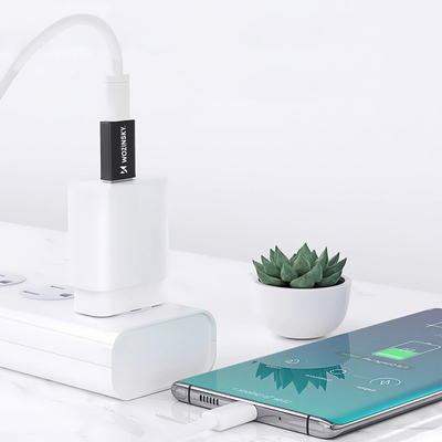 Adapter USB Wozinsky WAAC-01, USB-A në USB-C, 10 Gbps, i zi