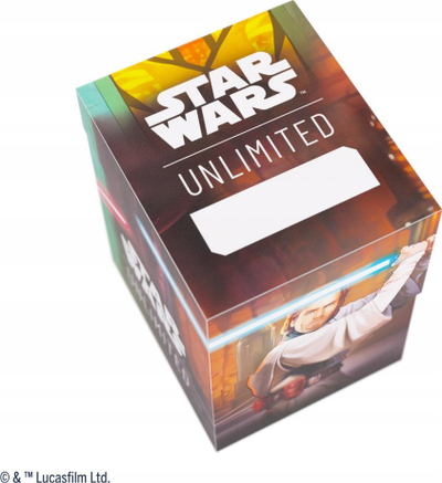 Kuti letra Gamegenic Star Wars Unlimited Obi-Wan Kenobi Darth Maul, Soft Crate, shumëngjyrëshe