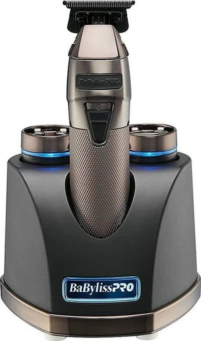 Makine qethëse BaByliss PRO Skeleton Snap FX797E, për flokë dhe mjekër, me bazë karikimi, trup metalik