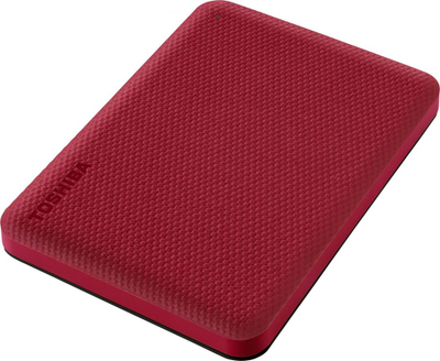 Hard disk i jashtëm Toshiba Canvio Advance 2TB, 2.5", e kuqe