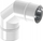 Bërryl oxhaku Jeremias TWIN22080/125, 87°, diametër 80/125 mm, i lyer