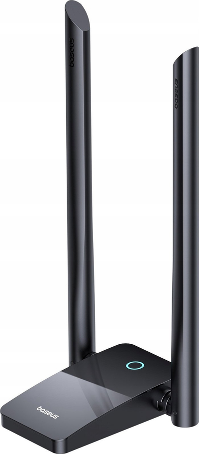 Kарта мрежа WiFi Baseus FastJoy B01317600111-06, USB, WiFi 6 1800 Mb/s, црна