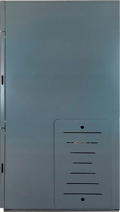Kaldajë peleti Ferroli Biopellet Pro 24kW, rezervuar 105kg, gri