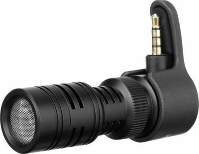 Mikrofon drejtues Saramonic SmartMic Plus, konektor TRRS, dalje kufjesh, i zi