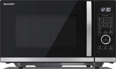 Furrë me mikrovalë Sharp YC-QC254AE-B, 25L, 900W, e zezë