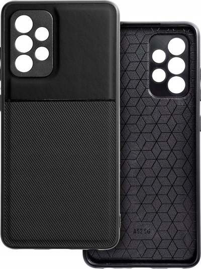 Mbulesë telefoni Forcell Noble për Samsung Galaxy A22 LTE, TPU, e zezë