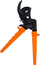 Prerës kabllosh Bahco 2805-280, mekanizëm ratchet, 280mm, i kuq