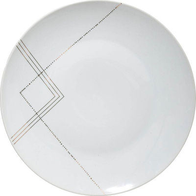 Pjatë e madhe darke Secret de Gourmet GRAND HOTEL, porcelan, 27cm, e bardhë