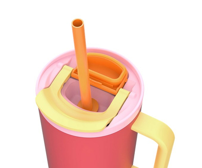 Gotë termike Kambukka Rio, 950ml, çelik inox, rozë Pink Papaya