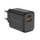 Dviced Wall Charger 35W GaN 1 USB-A, 1 USB-C EU W Cable, Black