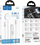 Kabllo karikimi 2 në 1 Hoco CWS, USB-C në Lightning, Apple Watch, e bardhë