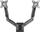 Mbajtëse për dy monitorë 13"-32" STELL SOS 1820 - E zezë