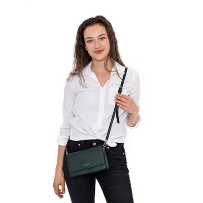 Çantë krahu FLORA & CO 8053, e zezë