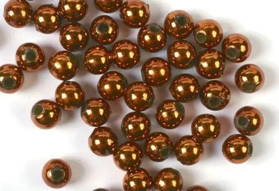 Rruaza dylli Vrige Wax Pearls, 8mm, 25g, bakër