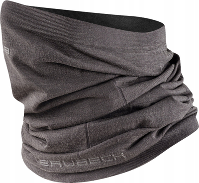 Ngrohës qafe Brubeck KM10360 për të gjithë, lesh merino, S/M, gri çelik