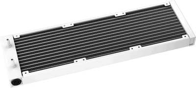 Ftohës uji DeepCool Mystique 360 WH ARGB, 360mm, ekran LCD 2.8", i bardhë