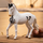Figurë lodër Schleich Horse Club Marwari Stallion, 13 cm, bojrrosur me dorë, shumëngjyrëshe
