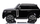 Makina elektrike për fëmijë Range Rover DK RR998, 2 motorë, deri 35 kg, e zezë