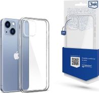 Futrollë 3MK Clear Case për Apple iPhone 15, transparente, mbrojtje nga goditjet