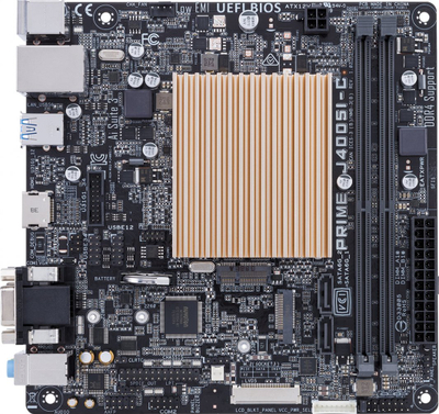 Pllakë amë Asus Prime J4005I-C, Mini ITX, 2 sllota, Intel SoC