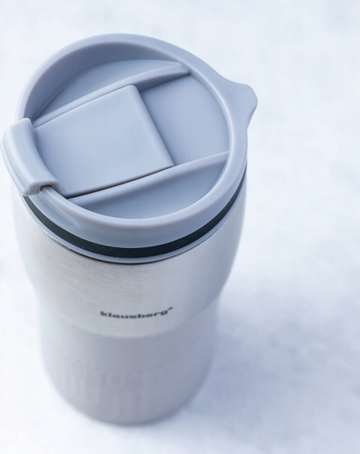 Gotë termike Klausberg KB-7628, 320ml, çelik inox, bezhë