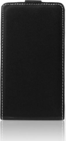 Futrolla vertikale Samsung Slim Flexi Fresh për Galaxy S10e, lëkurë ekologjike, me magnet, e zezë