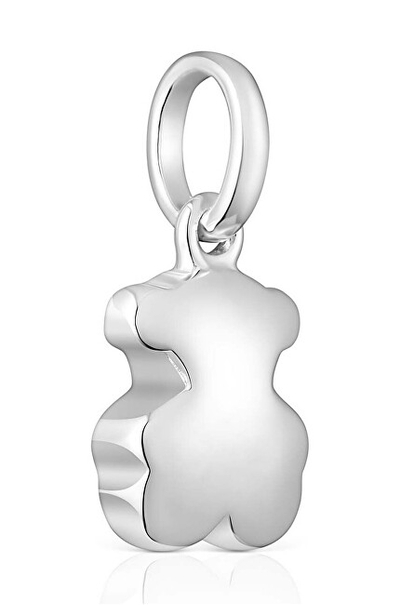 Pendant për varëse Tous Iconic Silver Teddy Bear Pendant Bold Motif 1003874000, i argjendtë