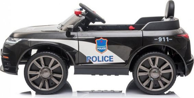 Makina elektrike për kalamaj BLT-201 Police, me telekomandë, drita LED, e zezë
